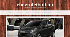Desktop Screenshot of chevroletbolt.hu