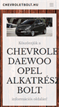 Mobile Screenshot of chevroletbolt.hu